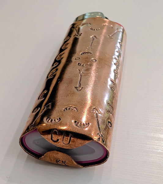 Copper Lighter Cover