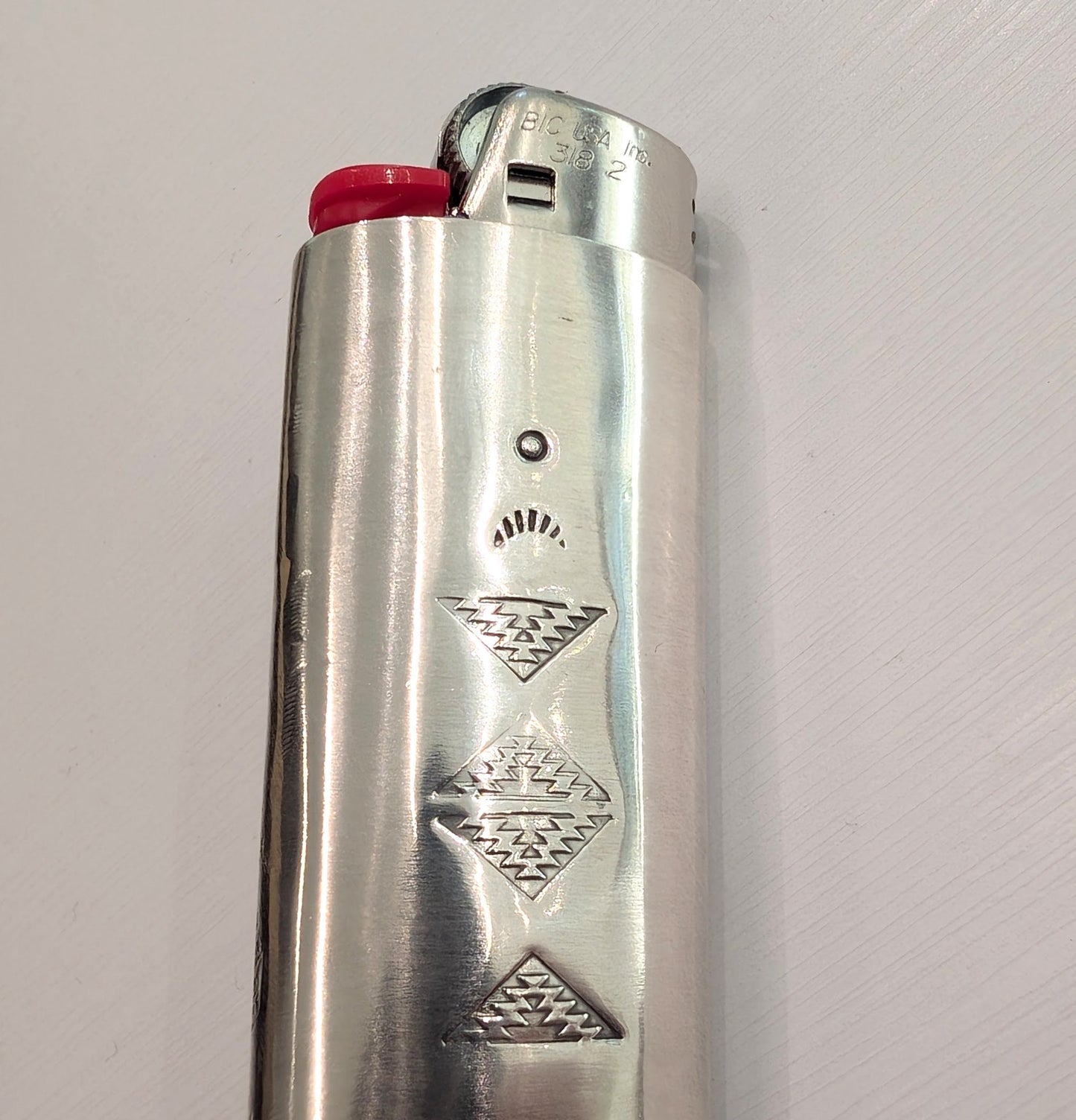 Silver Opal Lighter Cover