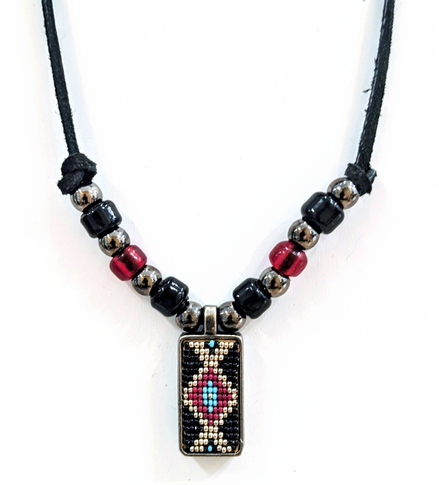 Black & Red Spirit Necklace