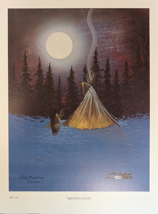 "Winter Home" by Robert Redbird (1993)