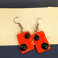 Fused Glass Earrings