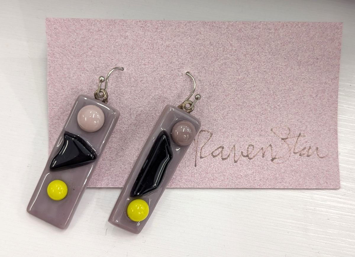 Fused Glass Earrings