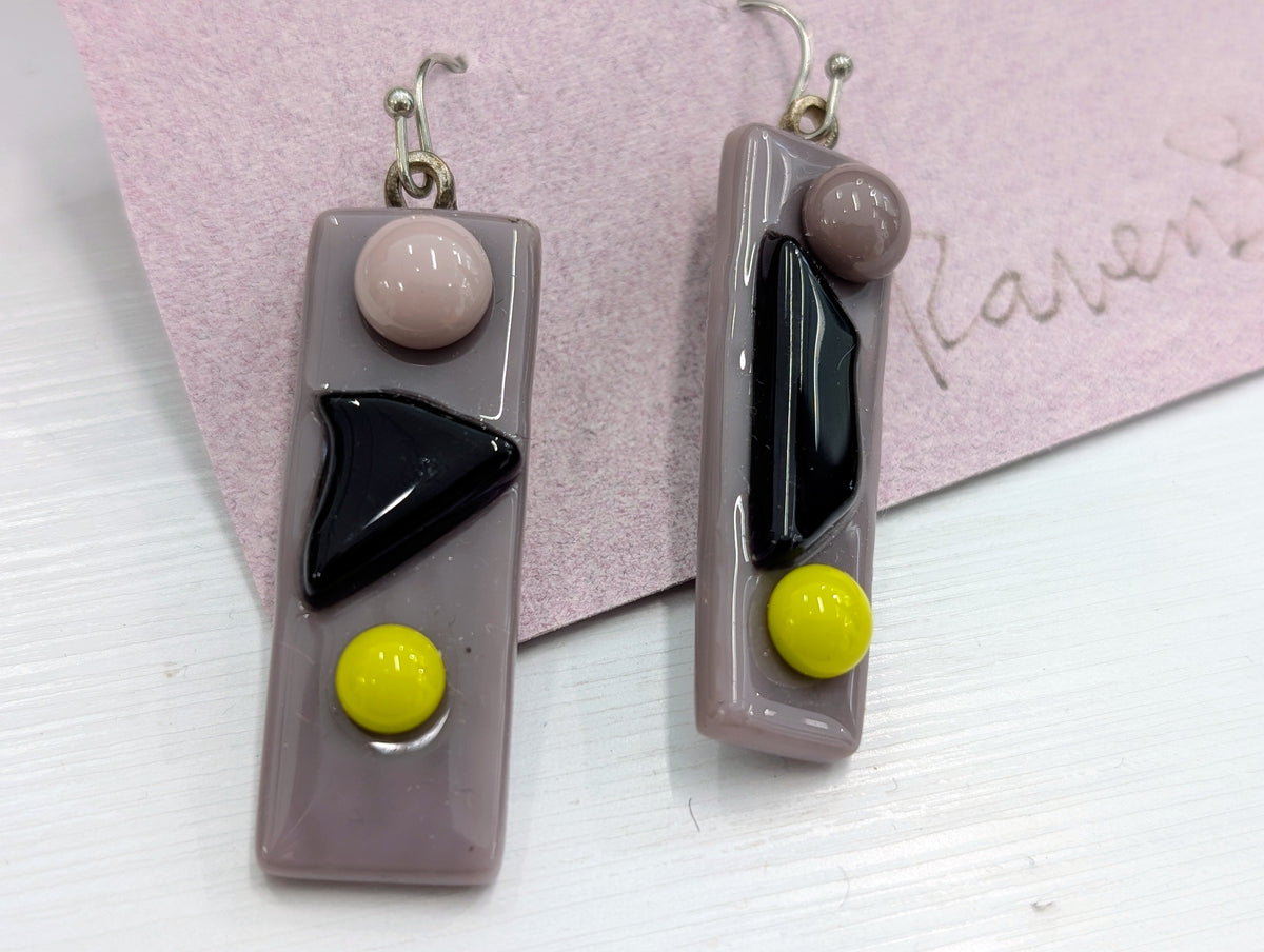 Fused Glass Earrings
