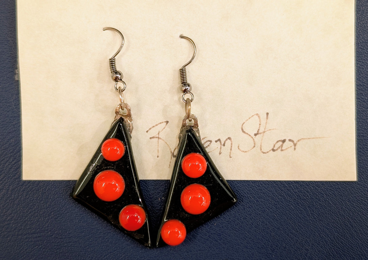 Fused Glass Earrings