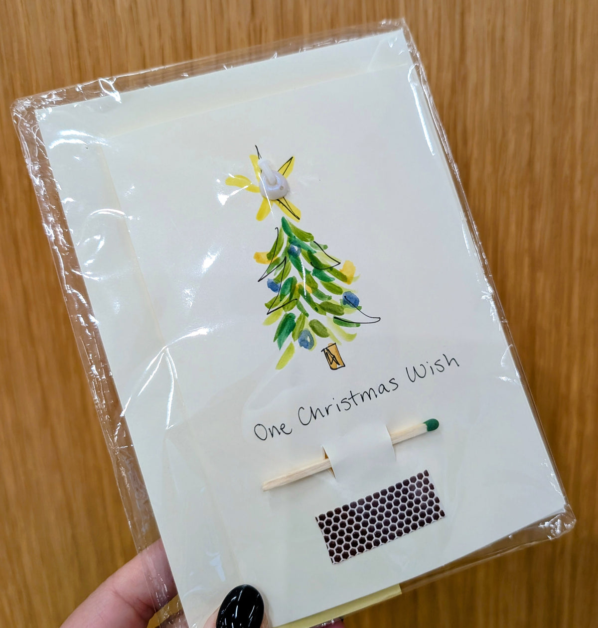 One Christmas Wish Wish Card