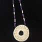 Medicine Wheel Necklace with Amethyst