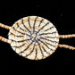 White Horsehair Basket Bracelet