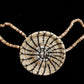 White Horsehair Basket Bracelet