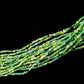 Green Multi-Strand Beaded Necklace