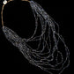 Multi-Strand Beaded Necklace