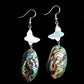Abalone & Mother-of-Pearl Butterfly Earrings