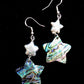 Abalone Shell Star Earrings