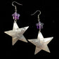 Mother-of-Pearl Star & Flower Earrings