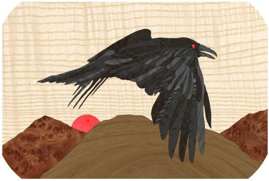 Raven Messenger Magnet