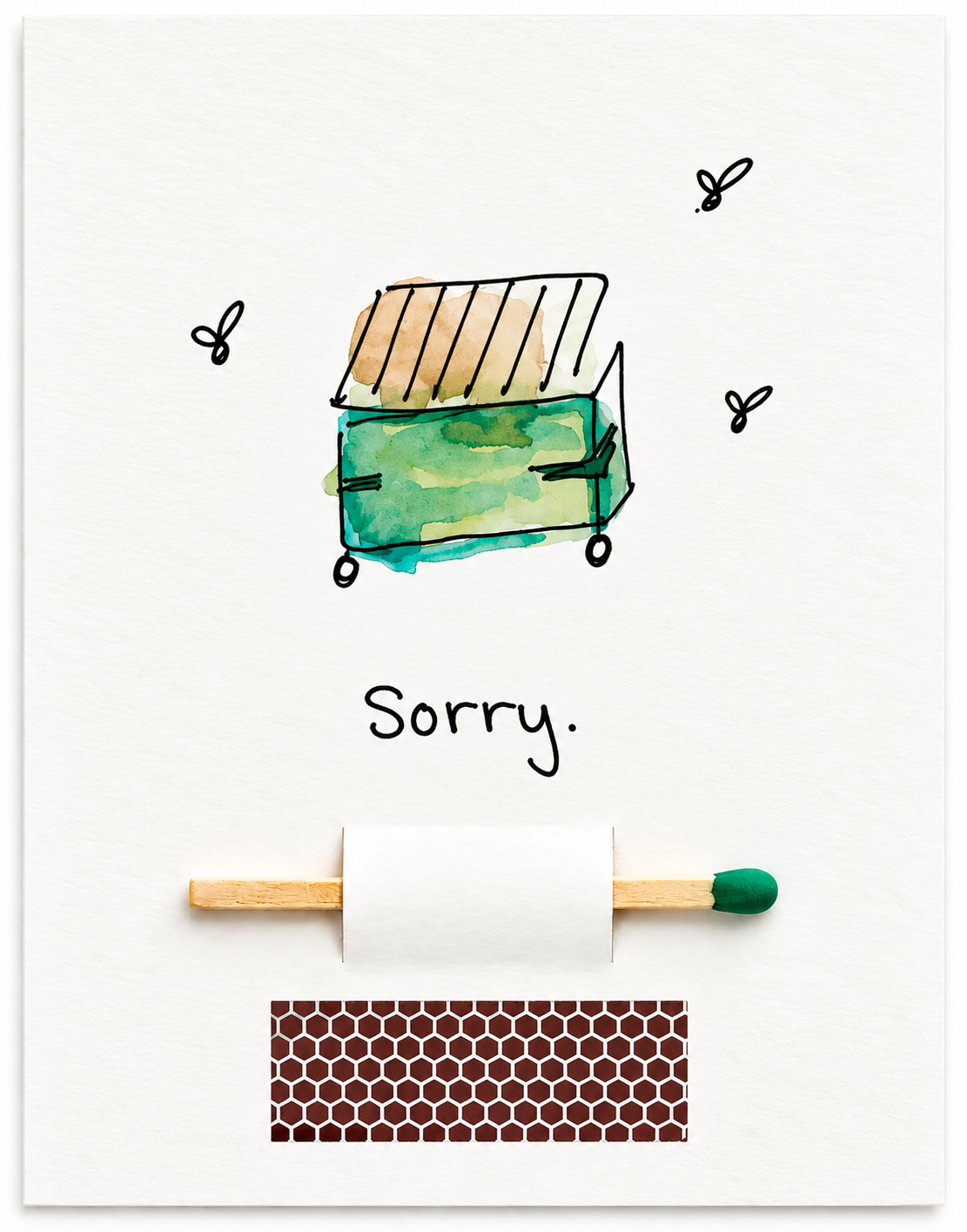 "Sorry" Wish Card