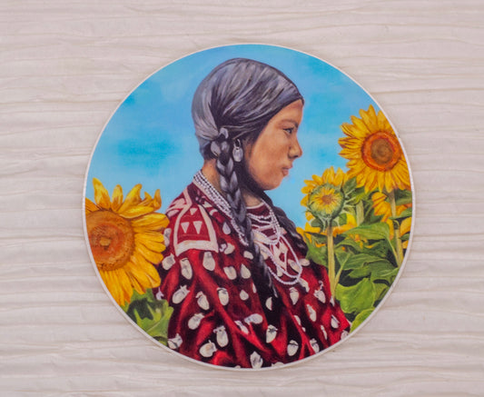 Sunflower Sticker