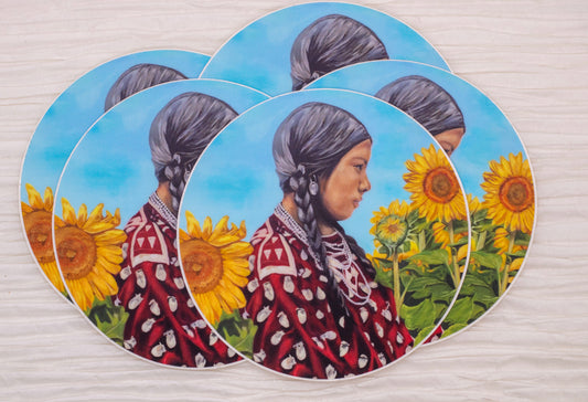 Sunflower Sticker