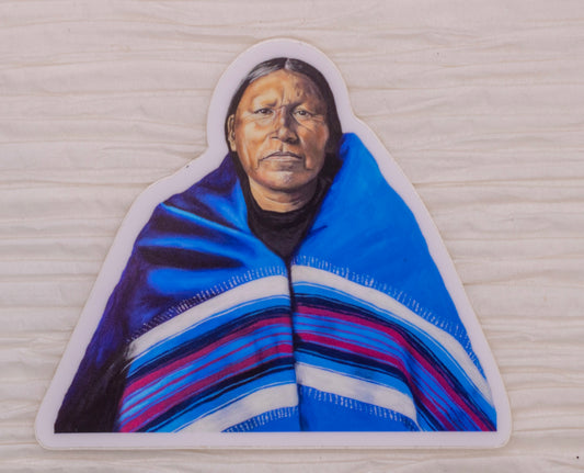 Blanket Man Sticker