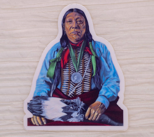 Feather Fan Sticker