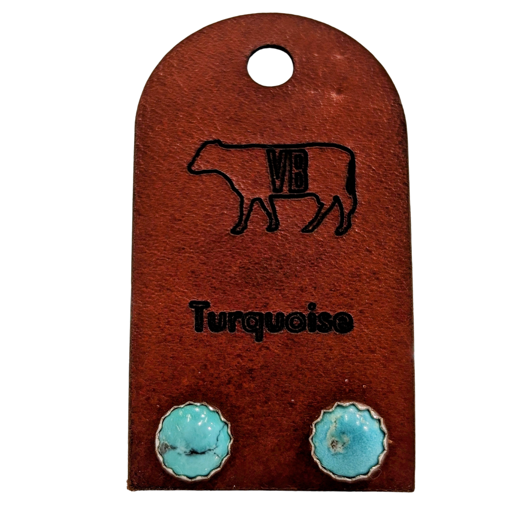 Turquoise Stone Earrings