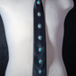 Sterling Silver and Sleeping Beauty Turquoise Concho Tie
