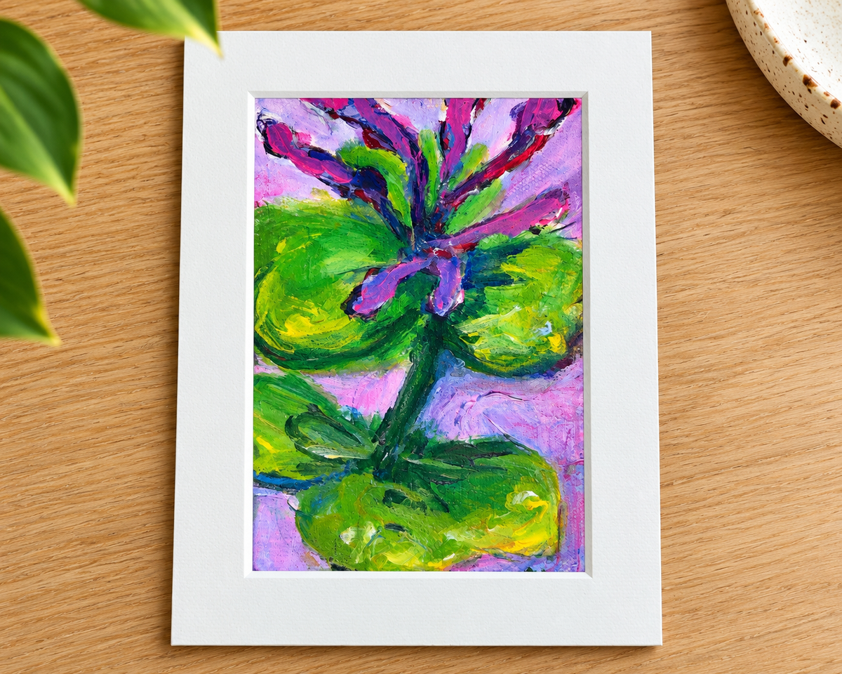 "Henbit" Print