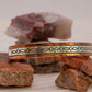 3/8" Copper and Silver Bracelet