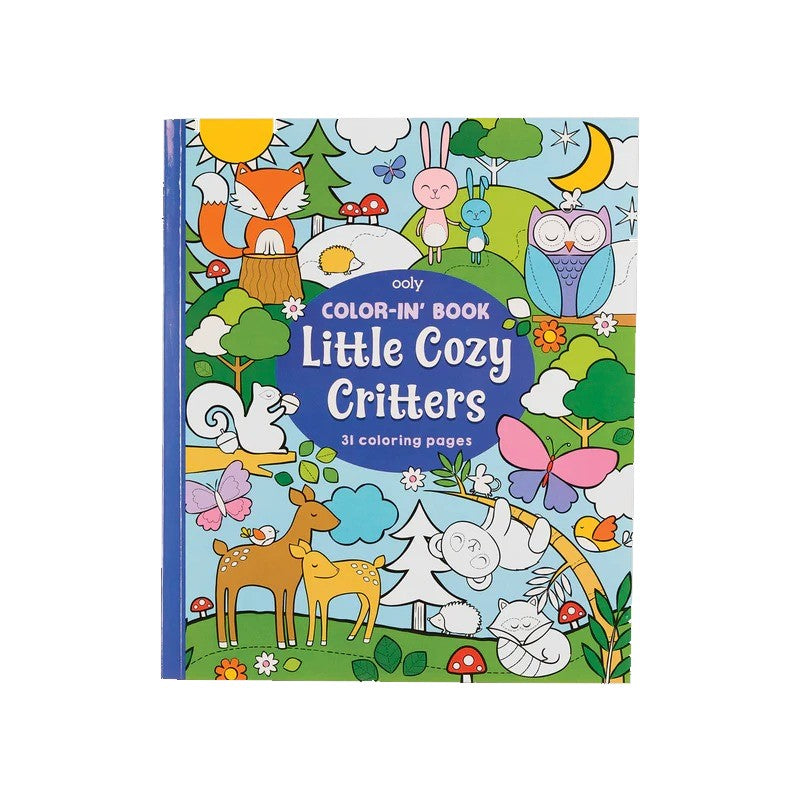 Color-In' Book Little Cozy Critters