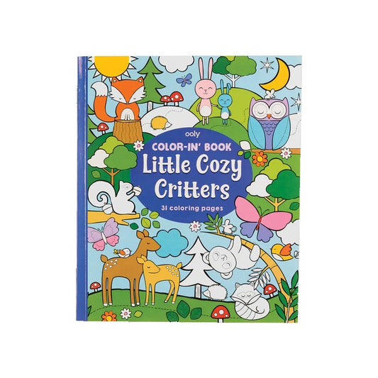 Color-In' Book Little Cozy Critters