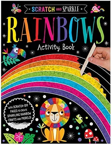 Scratch & Sparkle Rainbows Activity Book
