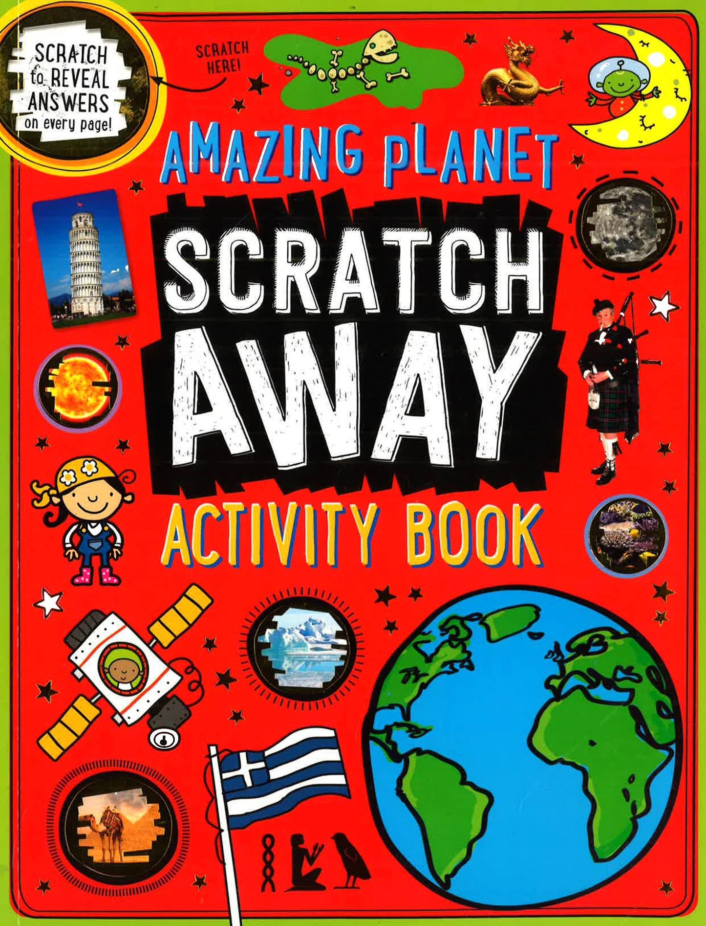 Scratch Art Around The World Activity Book