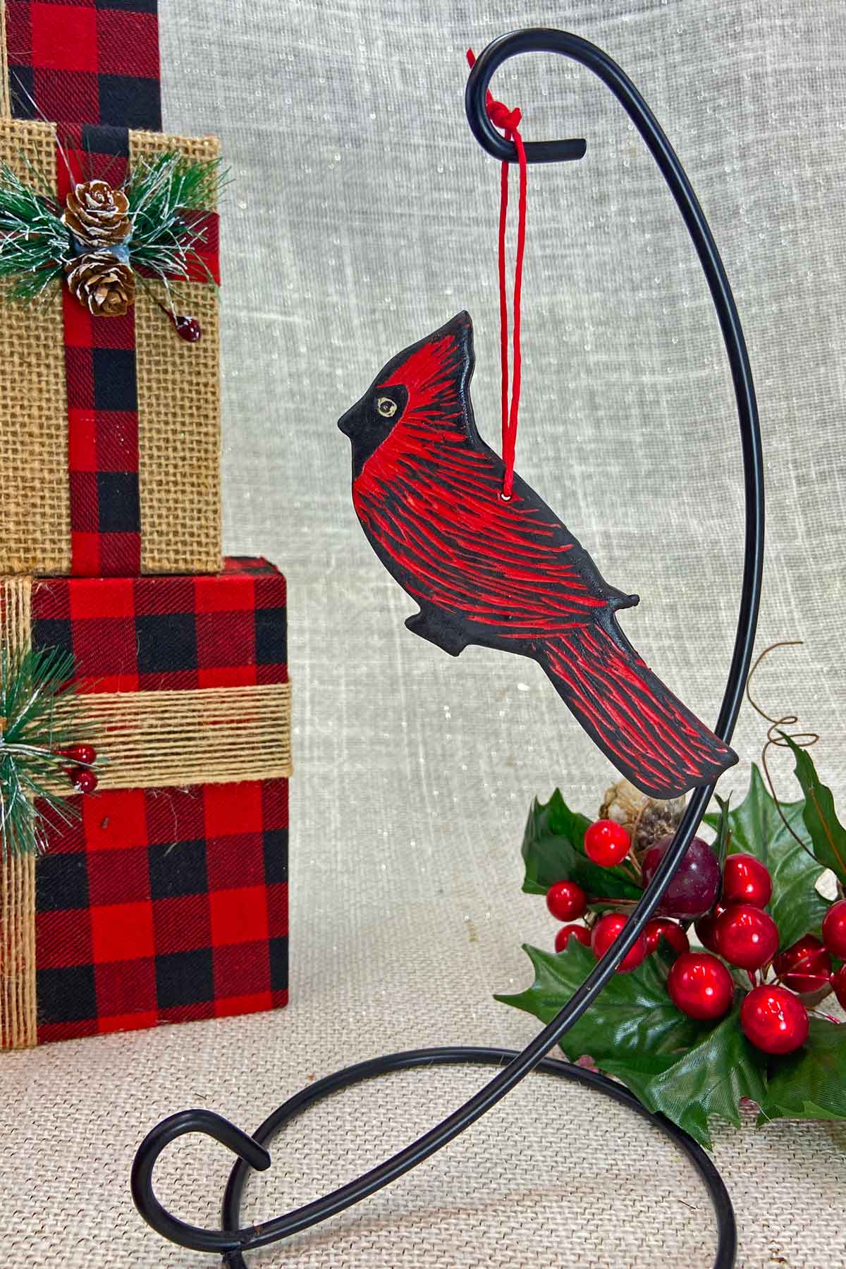 Red Cardinal Ornament