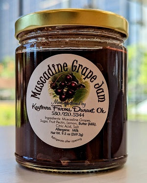 Muscadine Grape Jam (Store Pick Up Only)