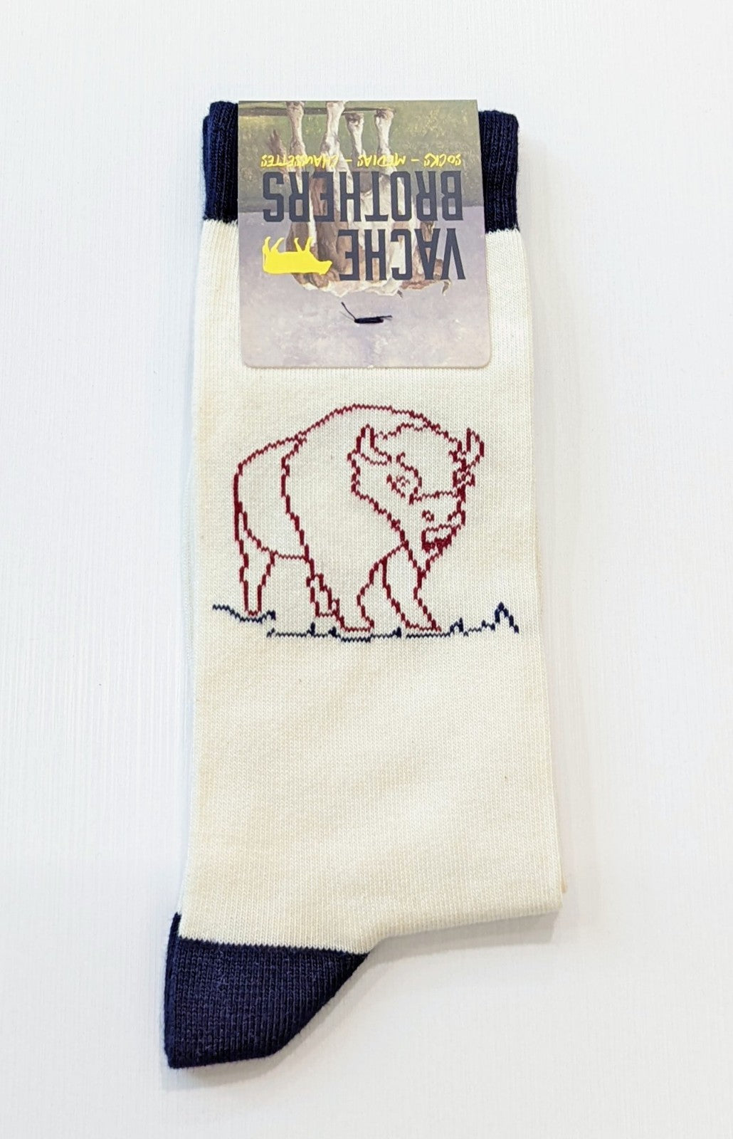 Bison Socks Bison Socks – Red Earth