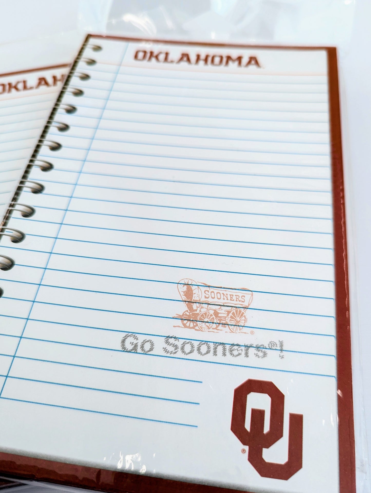 Oklahoma University Sheet Memo Pad 2-Pack