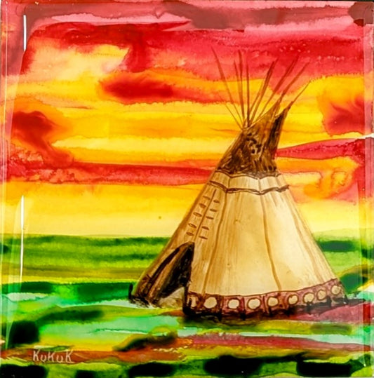 Teepee Coaster