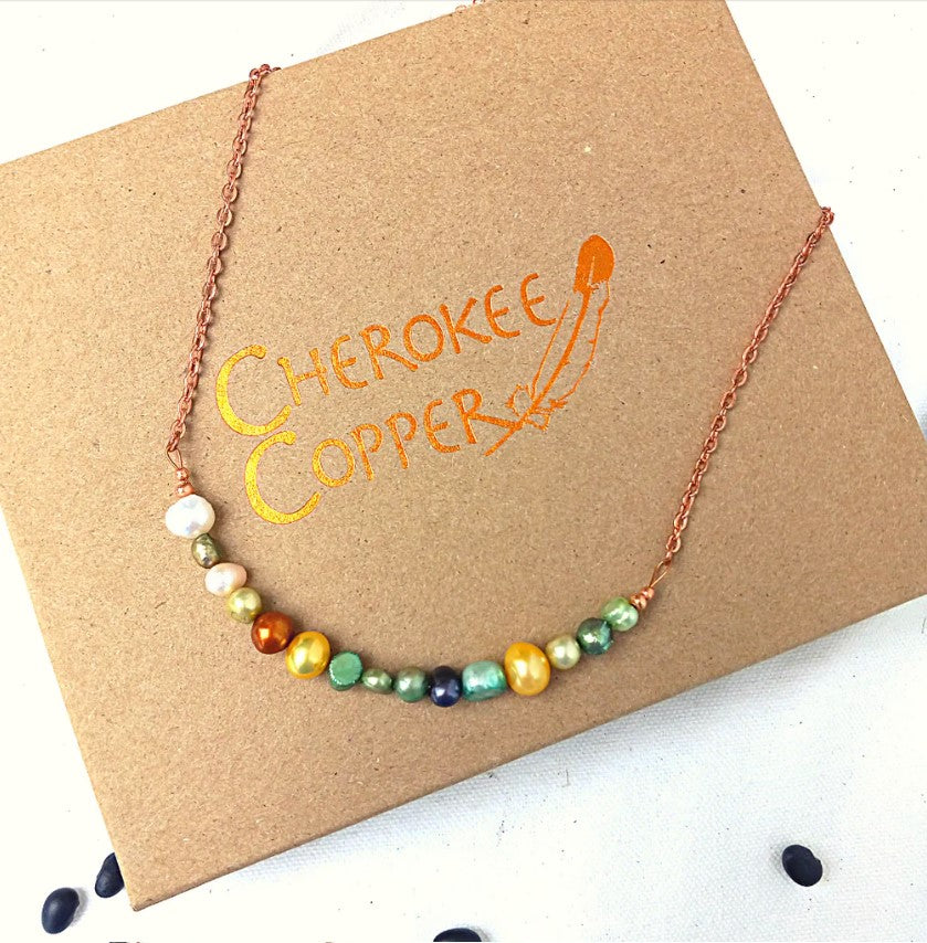 Three Sisters Freshwater Pearl Necklace