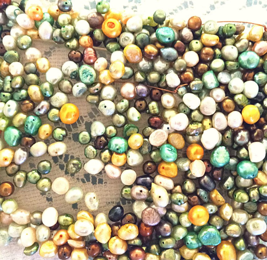 Three Sisters Freshwater Pearl Necklace