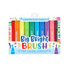 Big Bright Brush Markers